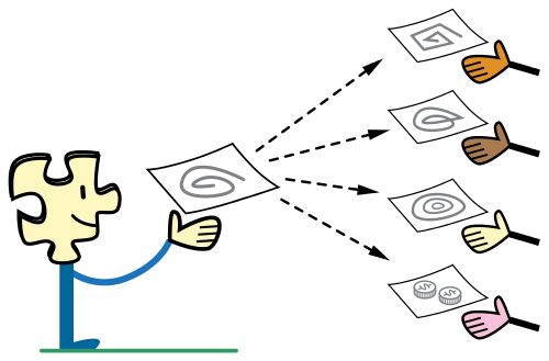 Spread knowledge around the world by making it accessible and reusable