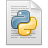 The Python IDLE logo