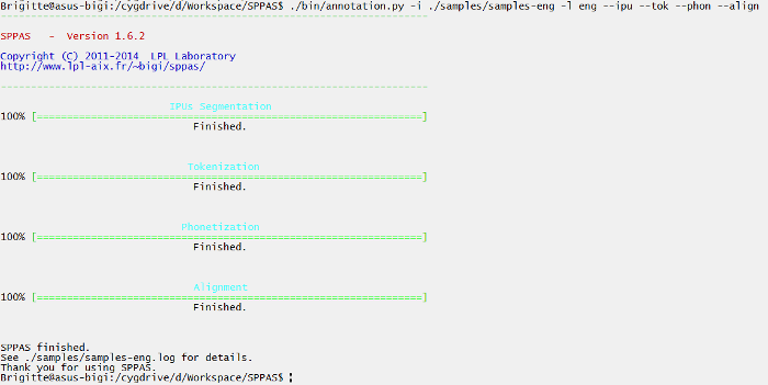 CLI: annotation.py output example