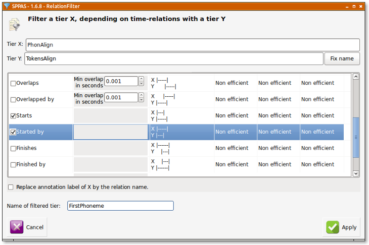 DataFilter: RelationFilter frame