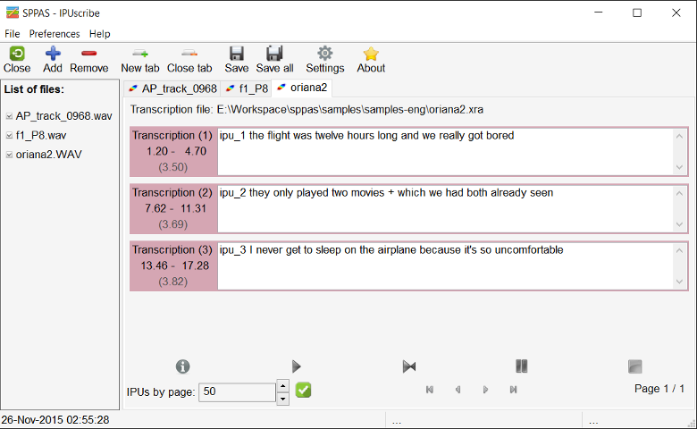 Component: IPUTranscriber