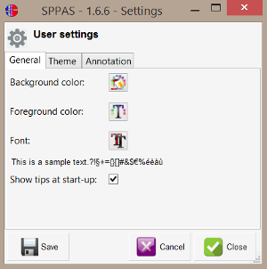 Settings is used to manage user preferences
